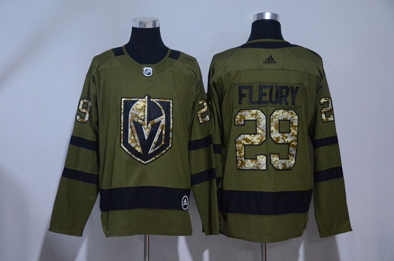 Women Vegas Golden Knights #29 Fleury Fanatics Branded Breakaway Home Green Adidas NHL Jersey->->Women Jersey